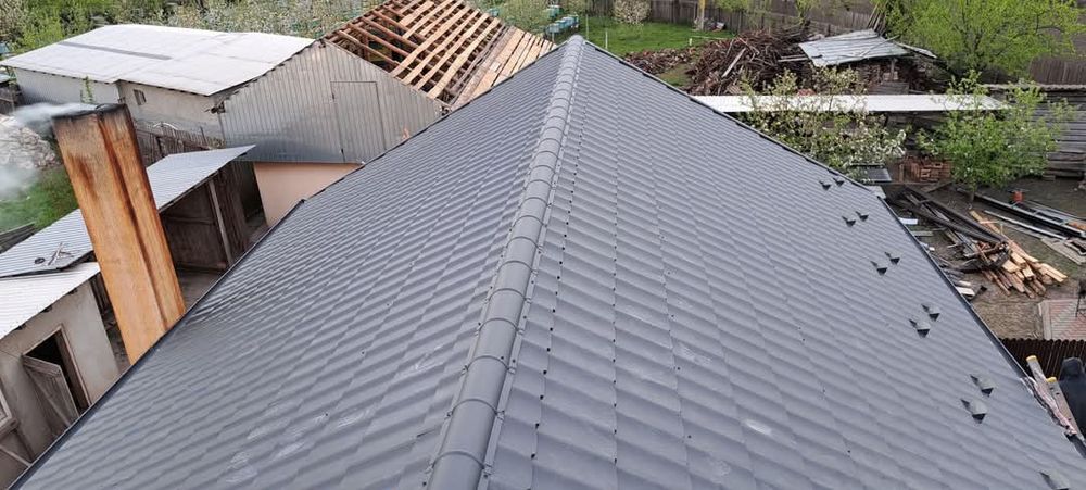 Montaj  acopersuri dulgherie tigla metalica reparati de urgenta