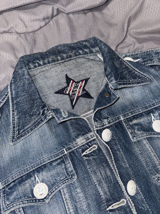 Дамско дънково яке