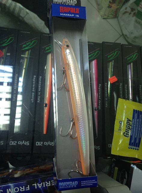 Воблер X-Rap Magnum 16см 77гр 12м / Rapala Max Rap 15см 23гр 0.9м