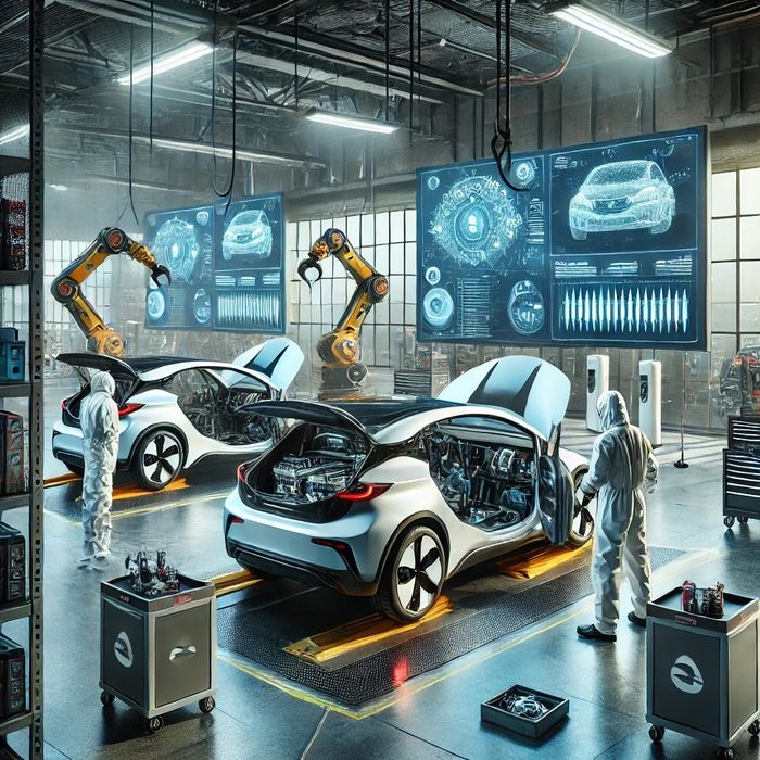 Диагностика Ремонт электромобилей