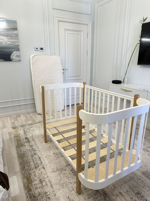 Детская кроватка трансформер mommy lux