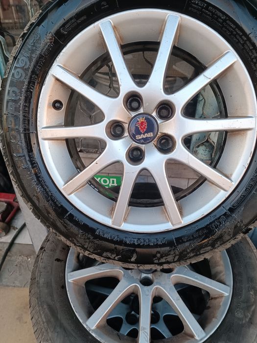 Джанти с гуми 16 цола за Saab, и Opel.