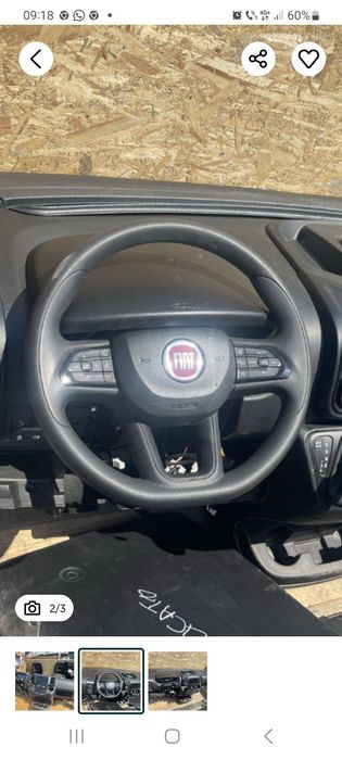 Volan fiat ducato 2022-2025