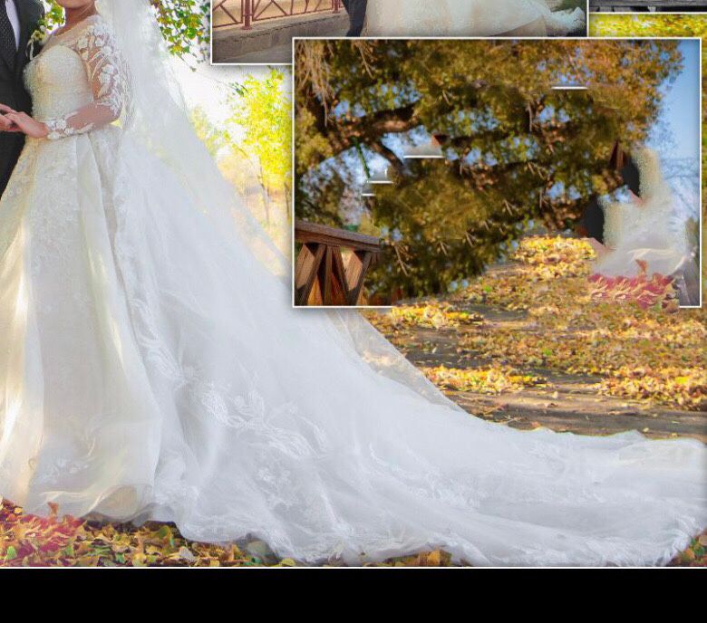 Продам шикарное свадебное платье