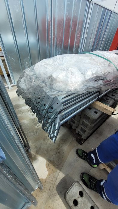 Мобилна плътна строителна ограда. НОВА!