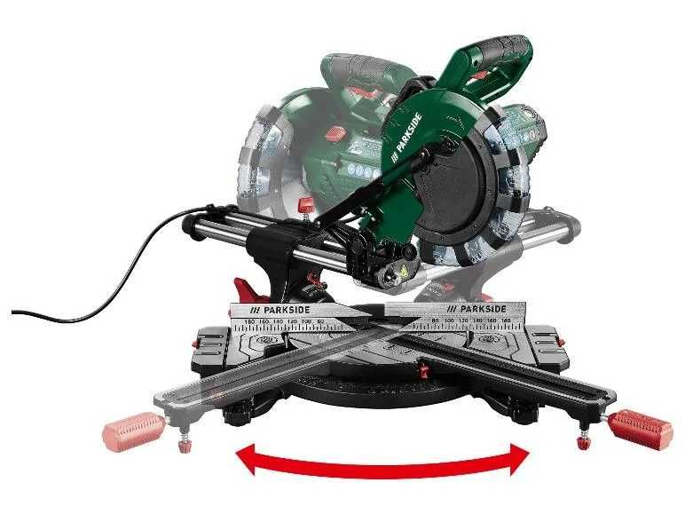 Fierastrau circular de banc culisant PARKSIDE nou