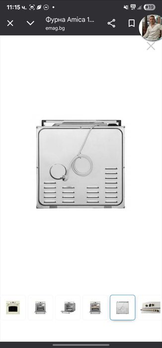 Ретро Фурна Amica за вграждане