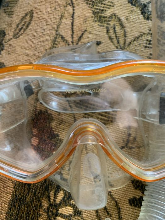 Маска для плавания с трубкой