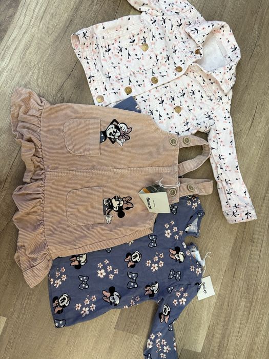 Нов лот рокля лблуза яке minnie mouse mickey мечо пух