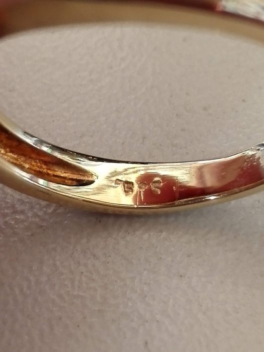 Vind inel din aur 14kt cu diamant 1,25ct