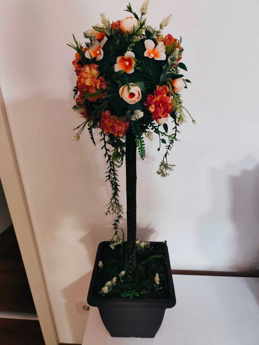 Handmade flower tree