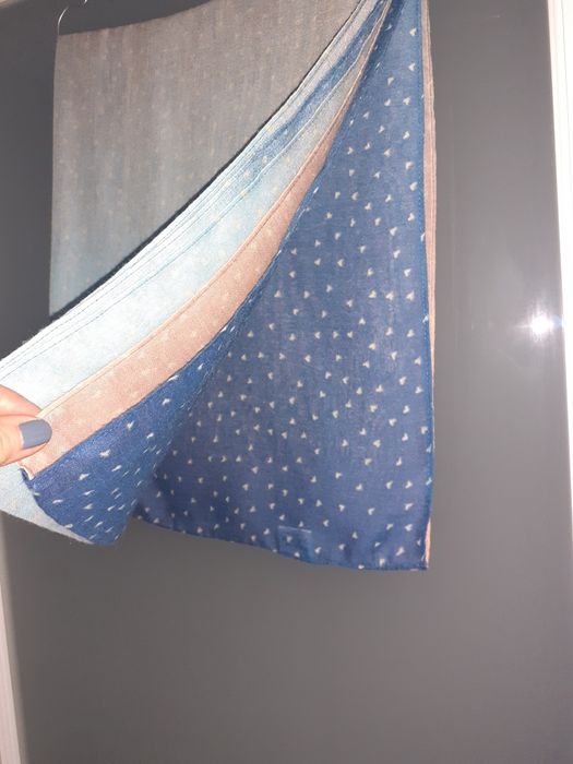 Esarfa/șal circular in culori pastel