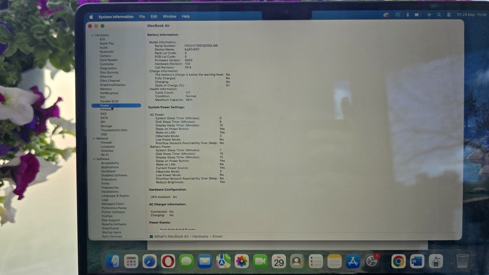 MacBook Air M2 2022

256GB SSD | Baterie 96%

MacBook Air M2 2022

256GB SSD | Baterie 96%