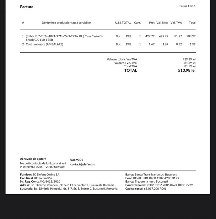 Casio G-Shock GA-110