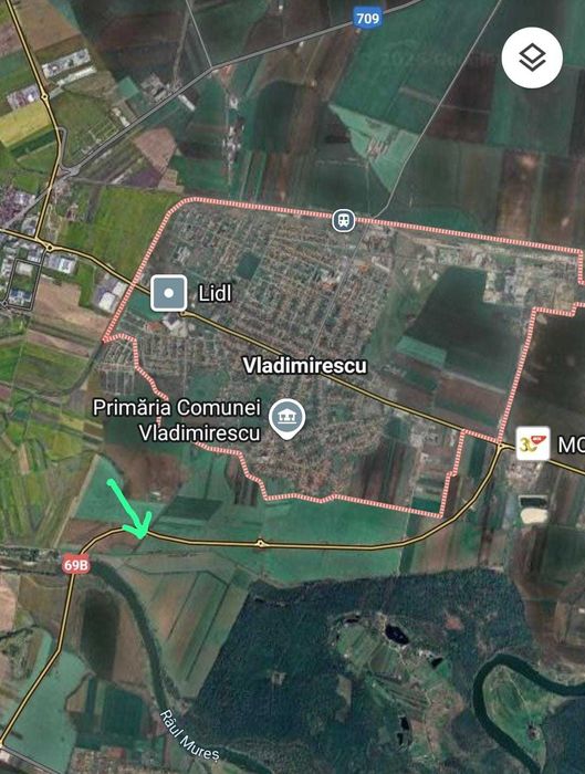 Teren de vanzare s au in rate in Vladimirescu centura noua