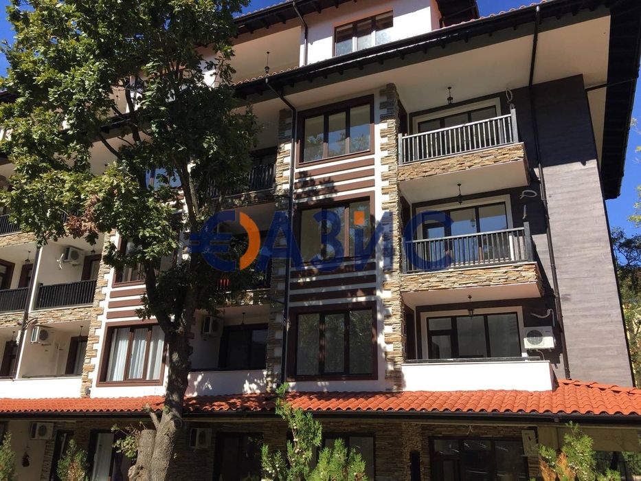 Студио на 4-ти етаж, Грийн Парадайз-4, Приморско, България - 29,89 кв. м.,#34184298