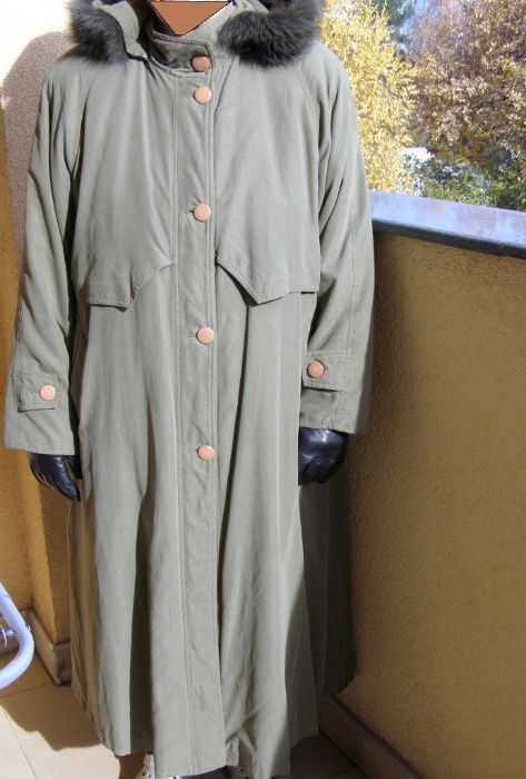 дамско зимно палто Alexanda с подплата или шлифер и шапка