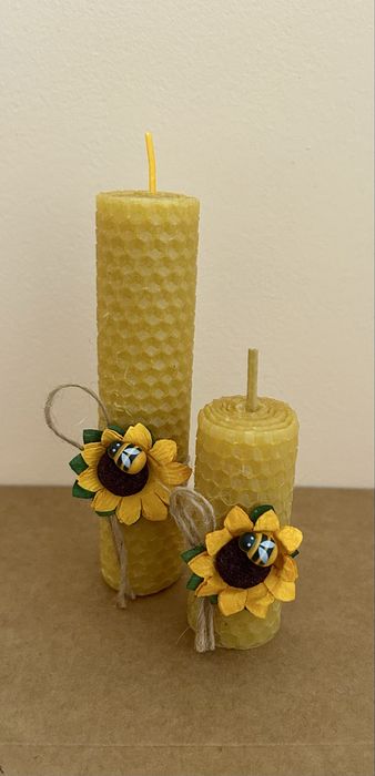 Свещи от пчелен восък!