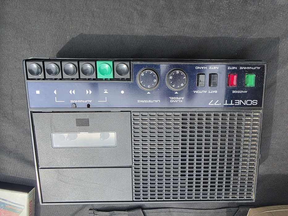Vand radiocasetofon Sonett 77 -1973