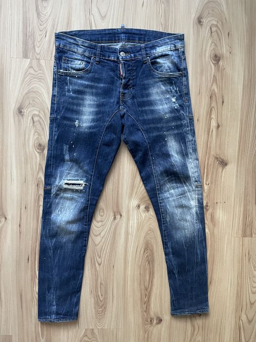 DSQUARED2 Used Wash Tidy Biker Jeans / мъжки дънки w31/42