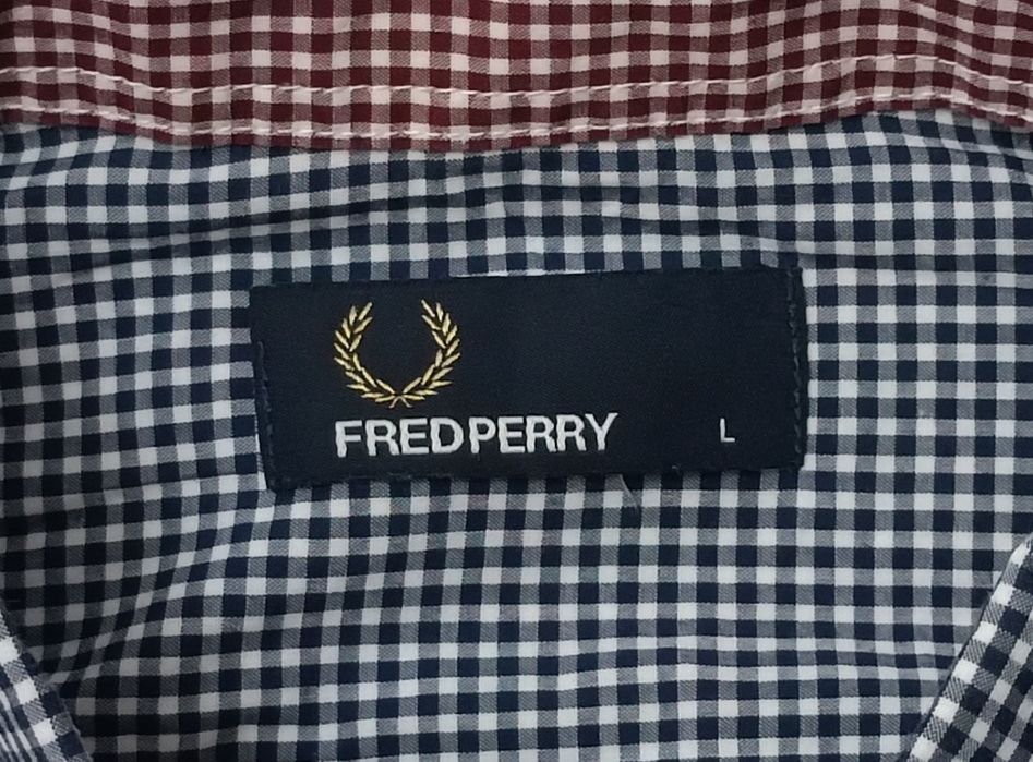 Fred Perry оригинална риза L памучна дълъг ръкав Фред Пери
