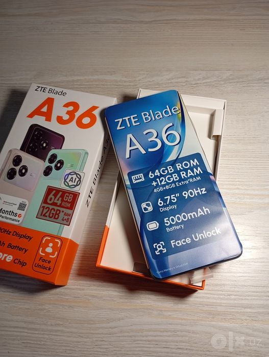 ZTE Blade A36, 64GB. Новый.