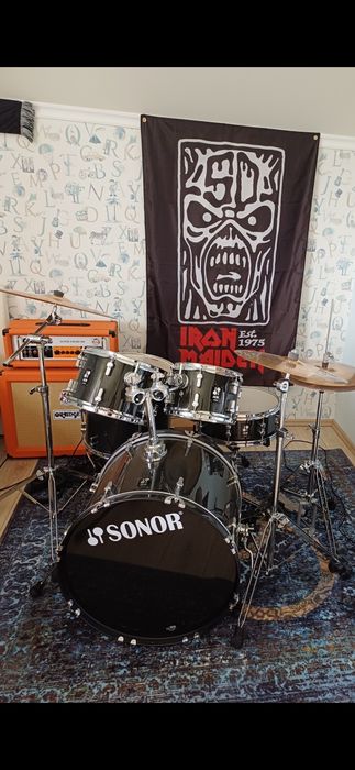 Set tobe acustice Sonor AQX Stage Midnight Sparkle