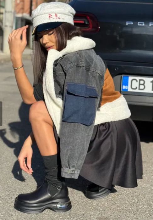 Дамско пухено яке