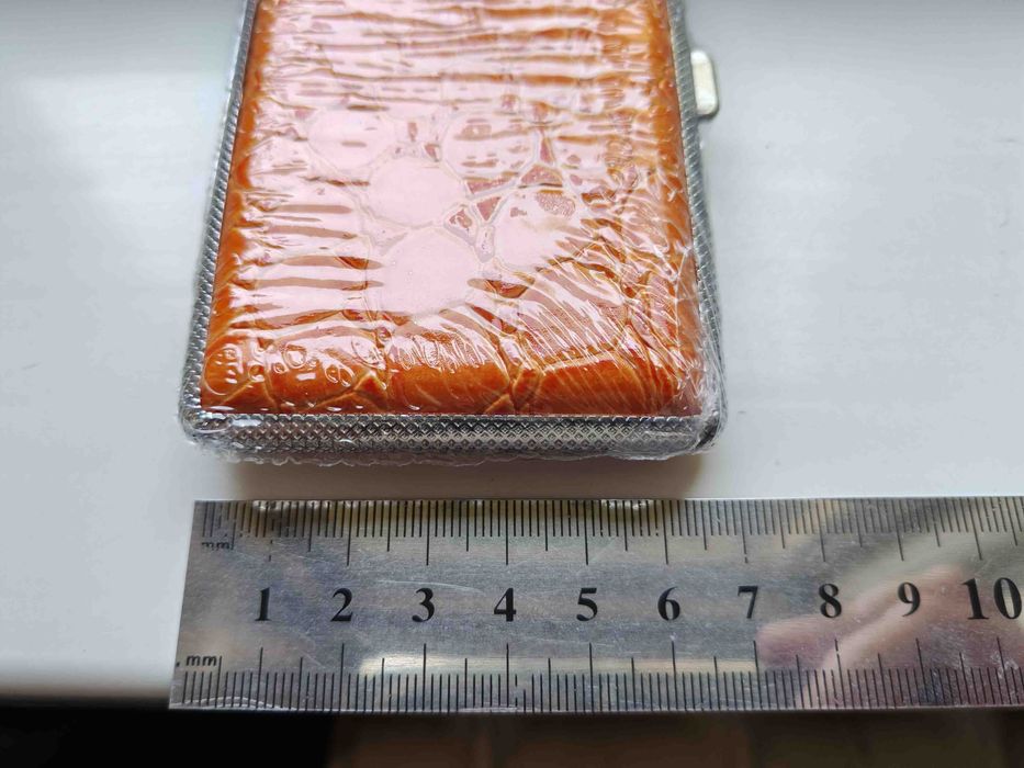 портсигар универсальный кожа крокодила