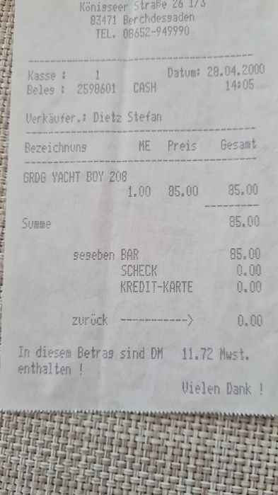 Grundig Yacht Boy 208