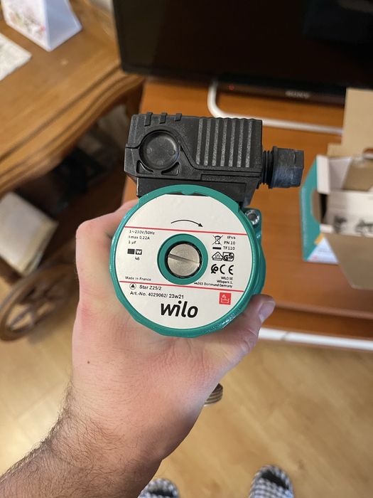 Насос рециркуляционный Wilo Новый