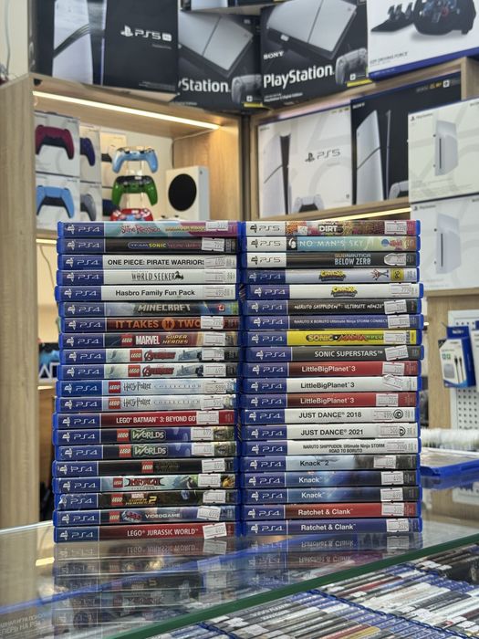 Диски на playstation ps4 ps5