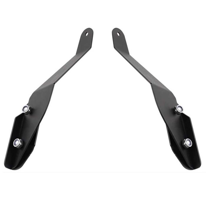 Комплект стойки за извит LED диоден бар, с крепежни скоби