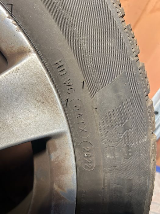 Jante aliaj aluminiu 5x114,3 . Anvelope iarna 205/55R16