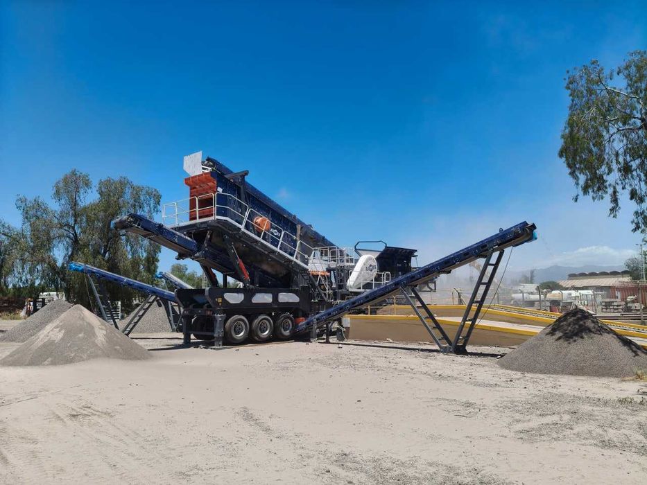 Мобильная дробилка 80-100 тон в час