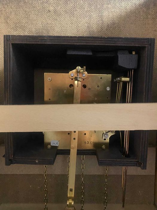 ceas de podea cu pendul si greutati