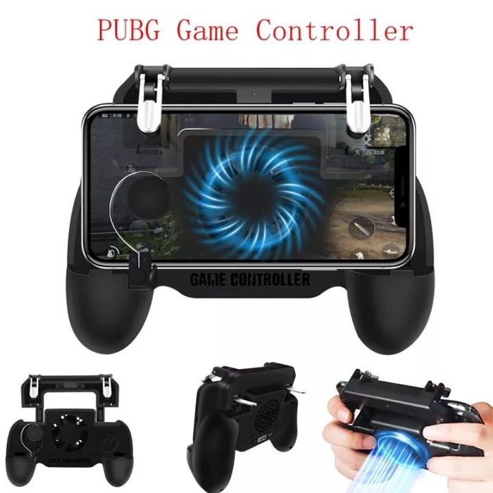 3в1 Gamepad джойстик за телефон с охлаждане и PowerBank батерия pubg