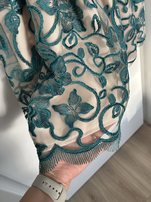 Rochie ocazie verde turcoaz