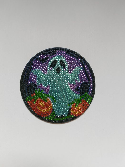 Set de 3 Suporturi cană Halloween handmade