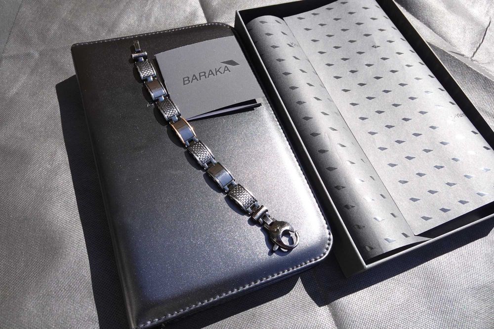 Baraka ceramica și aur de 750  cu diamant