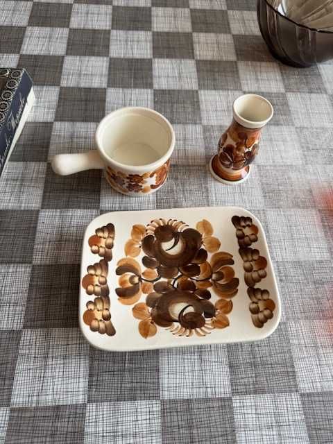 Домакински сетове - английски ръчно рисуван порцелан, йенско стъкло