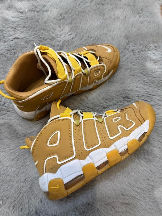 Nike uptempo camel/ gum brown