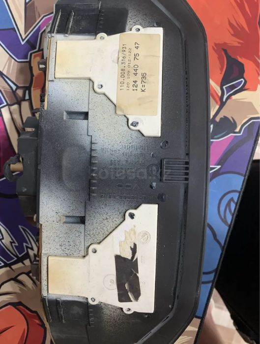 W124 Приборная панель