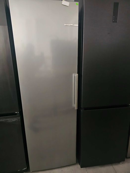 Bosch Serie 4 KSV36VLDP fridge Freestanding 346 L D Stainless steel [Energy Class D]