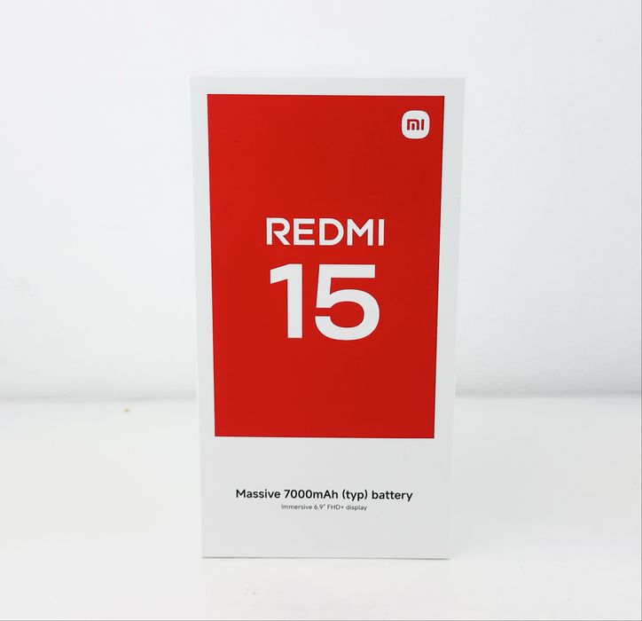 НОВ! Xiaomi Redmi 15 128GB 6RAM Black / Gray 2г. Гаранция!