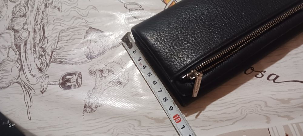 Портмоне естествена кожа, дамско