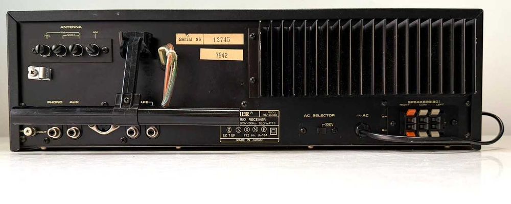 Fisher RS-3030 Studio-Standard (Made in Japan) stereo receiver statie amplificator amplituner retro