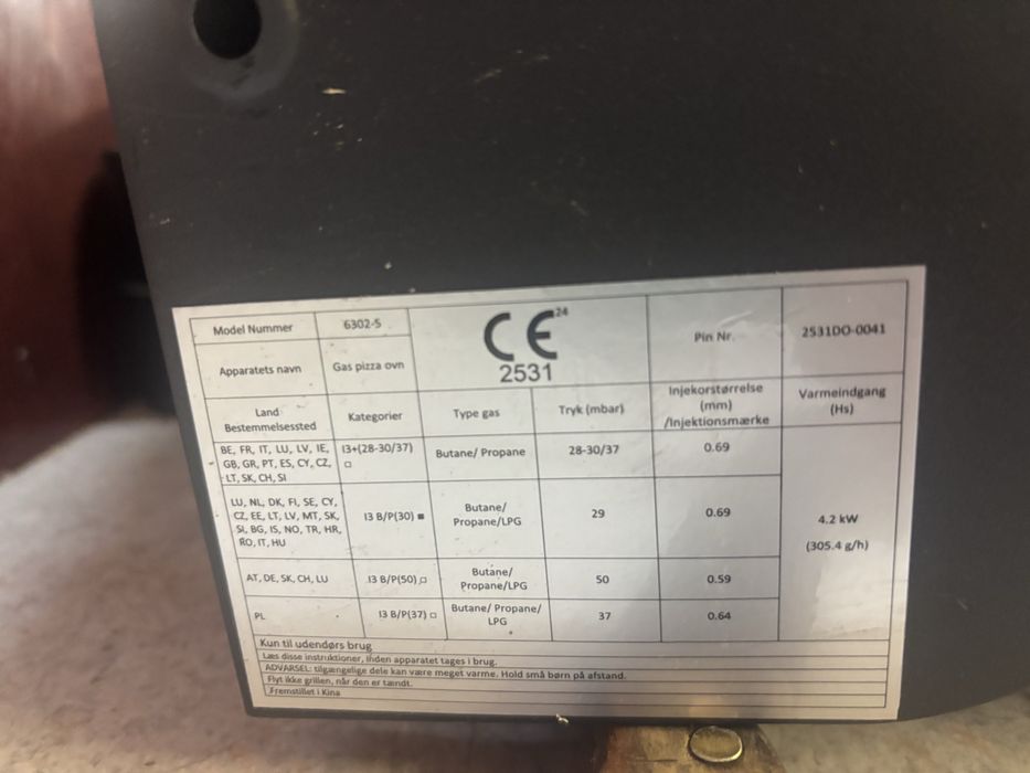 Газова Пещ за Пица