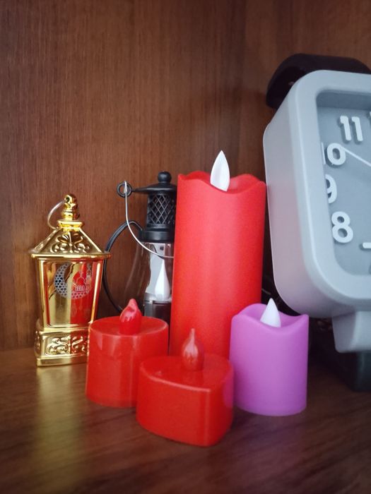 Настольные светильники на батарейках