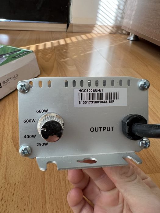 Електронен баласт за оранжерия Vanguard